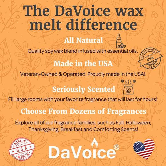 Thanksgiving Wax Melts Variety Pack, Fall Scented Wax Cubes - Picture 7 of 13